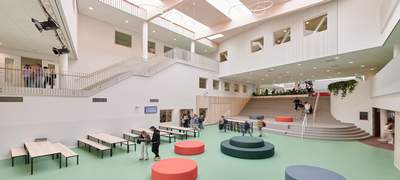 De rol van circulariteit in het nieuwe schoolgebouw van het Ashram College - Young Group